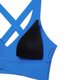 thumbnail image 5 of Top Deportivo CRZ YOGA Butterluxe Cuello en V Fruncido Azul L, 5 of 5