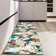 thumbnail image 4 of Pioneer Flower Floral Print Pattern Kitchen Rug Mat,Kitchen Runner Rugs Non Skid Washable,Decorative Kitchen Floor Mats for Kitchen,Sink,Laundry,17"X47", 4 of 5