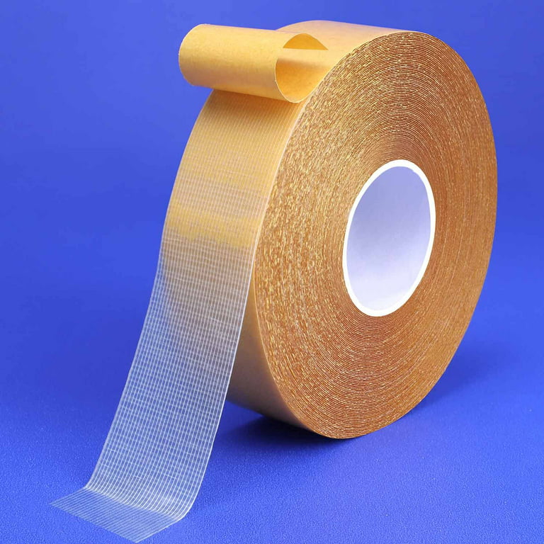 LLPT Double Sided Tape Clear Mounting Tape 1/2 x 18 ft Heavy Duty