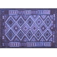 thumbnail image 1 of Ahgly Company Indoor Rectangle Oriental Blue Traditional Area Rugs, 2' x 5', 1 of 4