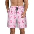 thumbnail image 1 of Fotbe Breast Cancer Awareness 1 Trajes de Baño Estampados para Hombre, Shorts de Verano de Secado Rápido, Ropa de Playa, Bañadores-Small, 1 of 6