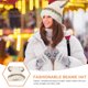 thumbnail image 3 of KAKOWELY Gorro Beanie Cálido Y Transpirable Para Mujer Con En Beige, 3 of 6