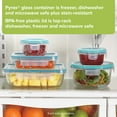 thumbnail image 5 of Snapware Total Solution Glass Food Storage with Lid, 4 Cups, A Practical Choice for Dry Goods and Bulk Ingredients, 5 of 7
