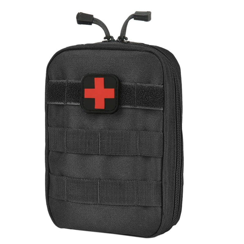 Tactical IFAK MOLLE EMT Medical First Aid Utility Kit Pouch Black Sporting Goods for sale online 