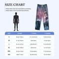 thumbnail image 4 of Kdxio Boat Lighthouse Storm Waves Pattern Men's Pajama Pants, Elastic Waist with Drawstring and Pockets, Comfortable Loungewear-Medium, 4 of 6