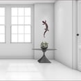 thumbnail image 2 of 7055 817865022616 Lizard Metal Wall Art - Red, 2 of 2