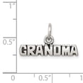 thumbnail image 3 of Sterling Silver Antiqued Grandma Charm Pendant, 3 of 4