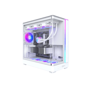 MONTECH KING 45 PRO KING45PW ATX PC Case, Curved Panoramic Glass, 4 ARGB PWM Fan Pre-Installed