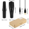 thumbnail image 4 of fastboy USB Condenser Desktop Microphone Computer Notebook Voice Chat Conference Speech Singing Stand Studio Mic, 4 of 7
