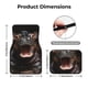 thumbnail image 5 of Fotbe Playful Baby Hippo Splash Juego de 4 Tapetes para Auto con Estampado – Alfombrillas de Goma Reforzada, Diseño Antideslizante, Protección para Todo el Año – Vehículos, Autos, Camionetas y SUVs, 5 of 7