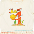 thumbnail image 4 of Inktastic I'm O-fish-ally Four Cute Puffer Fish Fourth Birthday Girls Toddler Dress, 4 of 5