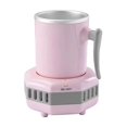 thumbnail image 1 of Mistaha Gobelet Refroidisseur et Réchauffeur de Boissons Portable avec Poignée - Gobelet en Aluminium 420 ml, Refroidissement et Réchauffement Rapides, Fonctionnement en un Clic, Écologique, Base Antidérapante - Blanc/rose/bleu/vert, Prise US/EU, 1 of 6