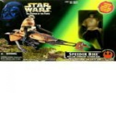 Star Wars Luke Action Figure in Endor Gear with Speeder