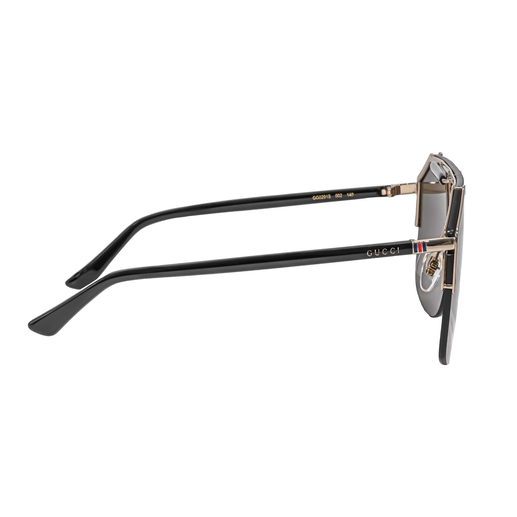 Gucci Men s Brown Gradient Shield Sunglasses GG0291S 002