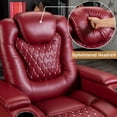 Bonzy Home Power Recliner Chair with USB Ports and Cup Holders