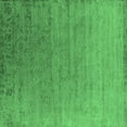 thumbnail image 1 of Ahgly Company Indoor Square Oriental Emerald Green Industrial Area Rugs, 8' Square, 1 of 4