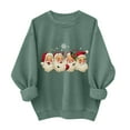 thumbnail image 2 of Birdeem Sweat à Capuche pour Femmes, Couleur Unie, Col Rond, Manches Longues, Design Graphique, 2 of 6