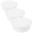thumbnail image 4 of 3 pcs Round Cable Hole Plugs Plastic Cord Covers for Desktop Wire Management, 4 of 8