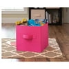 Better Homes and Gardens Collapsible Fabric Storage Cube, Set of 2, Multiple Colors