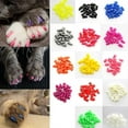 thumbnail image 1 of 20 Pcs Couvre-Griffons pour Chats Colorés Doux Non Toxiques Protecteurs, 1 of 5