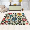 thumbnail image 2 of Yayeee Area Rugs for Living Room 6.7'x4.8' Indoor Non Slip Washable Bedroom Carpet, Vibrant Floral, 2 of 5