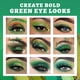 thumbnail image 3 of Set de paletas de sombras de ojos UCANBE Green Purple Shimmer Matte, 3 of 6