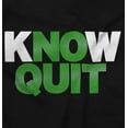 thumbnail image 2 of Know No Quit Motivation Gym Workout Plus Size Crewneck Graphic Tee Shirt Brisco Brands 2X, 2 of 4