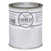 Gamblin Artists Oil Color - Quick Dry White, 16 oz Can