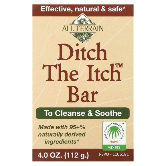 All Terrain Ditch the Itch Ba Soap 4 oz Pack of 2