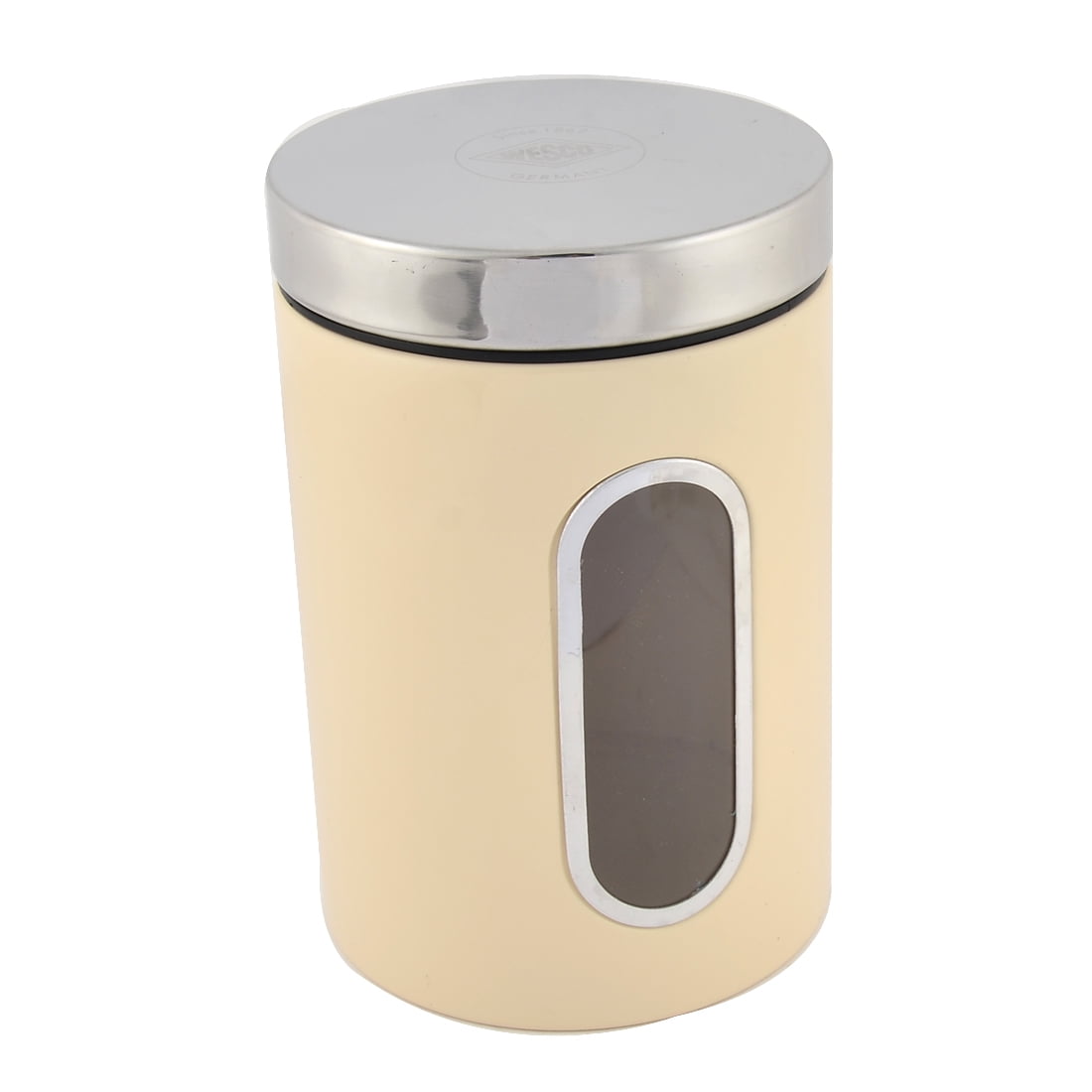 Cylinder Shaped Stainless Steel Airtight 2 Liter Food Storage Container
