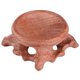 thumbnail image 2 of Base De Bola De Cristal ANGGREK Juego Delicado Con Pieza De Madera Maciza De Nogal, 2 of 8