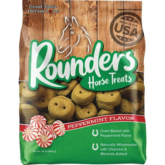 Kent Rounders 30 Oz. Peppermint Horse Treats 8084