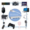 thumbnail image 4 of Sywqhk USB Hub Splitter, USB 3.0 USB 2.0 4 en 1 Hub Dock Station Adapter (Plata), 4 of 9