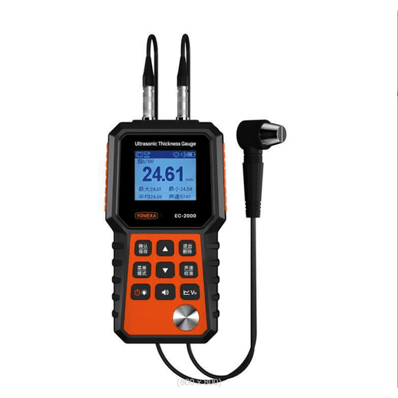 Ultrasonic Thickness Gauge Tester Meter 1-300mm For Materials Steel Metal Glass