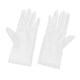 thumbnail image 1 of Guantes de novia para boda, cortos, de tul transparente, largos hasta la muñeca Blanco, 1 of 9
