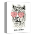 thumbnail image 2 of Creative Products Llamalicious 11x14 Canvas Wall Art, 2 of 5