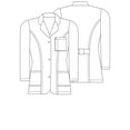 thumbnail image 2 of Adar Universal 30" Women's Princess Cut Consultation Coat, 2 of 4