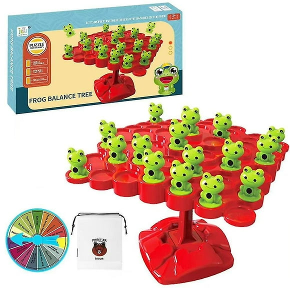Balanced Tree Frog Balance Counting Toys Party Board Game--siniker