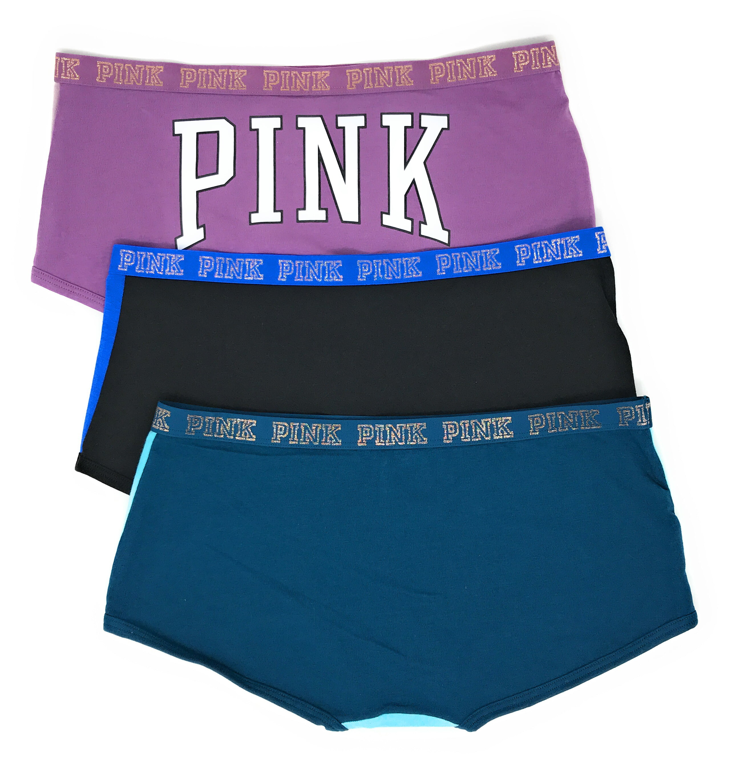 Victoria’s Secret Pink Boyshort RRP £10.50 Each Teal Five Pack
