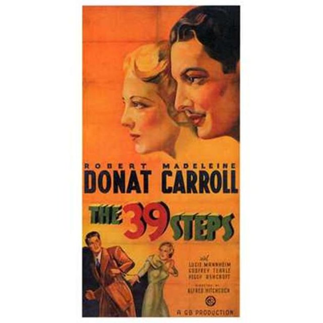 Posterazzi MOV196189 The 39 Steps Movie Poster - 11 x 17 in.