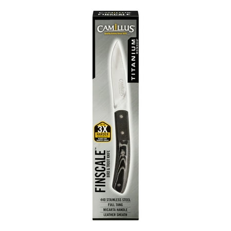 - Camillus Finscale Titanium Bonded Bird & Trout Knife