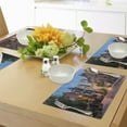 thumbnail image 4 of Ambesonne Gothic Place Mats Set of 4, York Minster View, Standard Size, Multicolor, 4 of 6