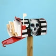 thumbnail image 6 of Salouo Watercolor Skull for Magnetic Mailbox Covers Waterproof Post Box Cover Post Letter Box Cover Post Box Cover Home Decor for Garden/Yard /Farmhouse-21x18 in, 6 of 8