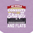thumbnail image 4 of Inktastic Piano Student Gift Boys or Girls Baby Bib, 4 of 4