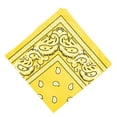 thumbnail image 3 of Bandana de algodón Sunnimix Paisley Luz amarillo, 3 of 6