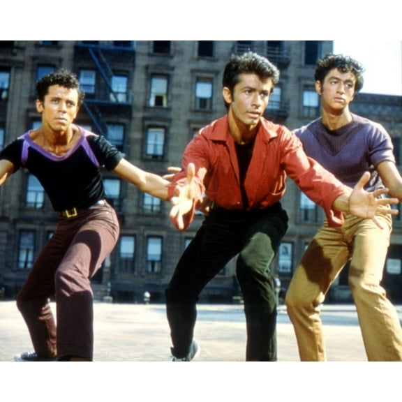 West Side Story Featuring George Chakiris 24X36 Classic Hollywood Poster Sharks Dance