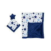 Blue Star Receiving & Security Blanket Set