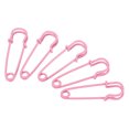 thumbnail image 1 of Uxcell Safety Pins 1.57 Inch Large Metal Sewing Pins Light Pink 24Pcs, 1 of 5