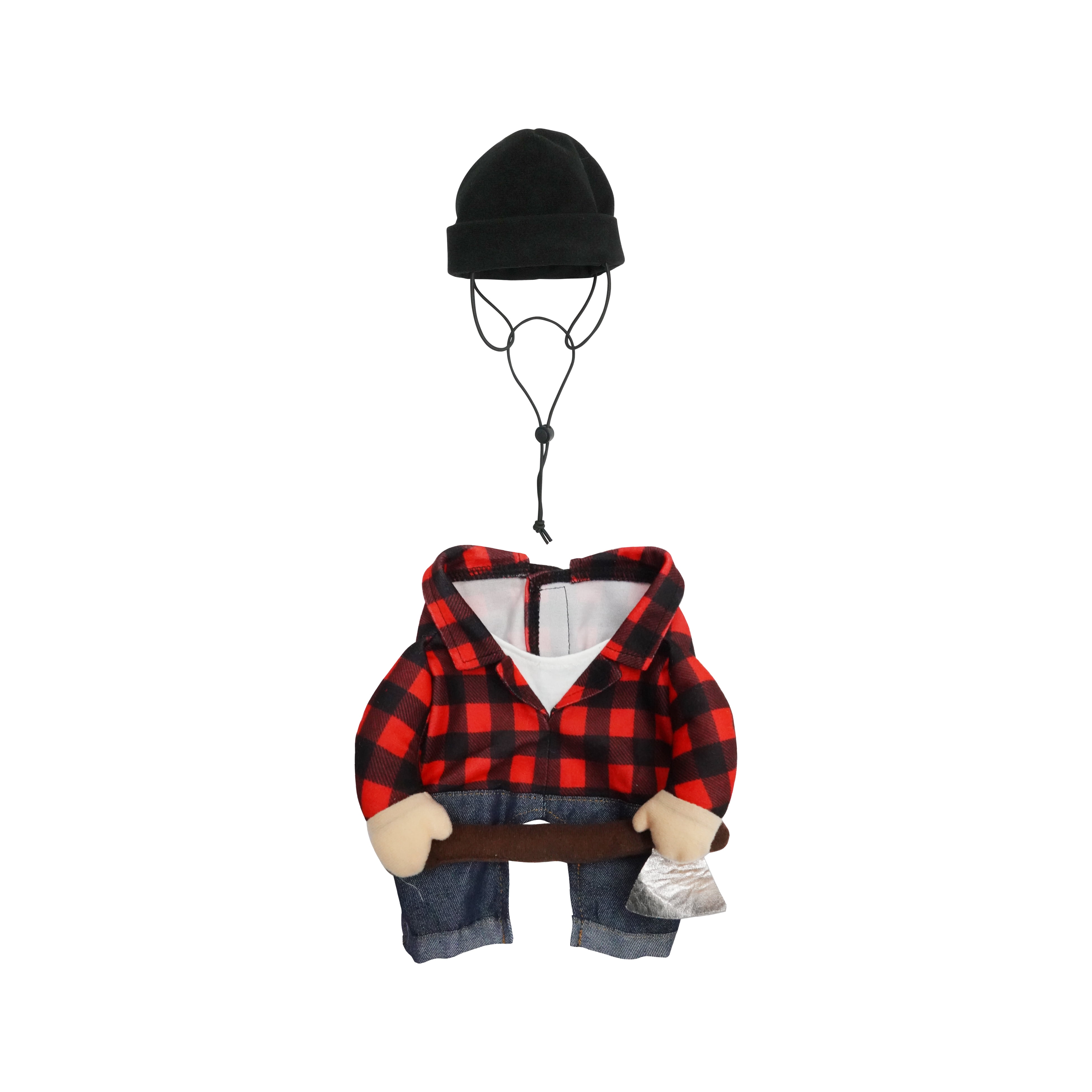 Best Furry Friends Costume for Dogs or Cats, Lumberjack, X-Small