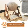 thumbnail image 2 of 2024 Cat Scratching Toy, Natural Sisal Cat Scratching Ball, Cat Scratching Toy With Ball, 2 of 4